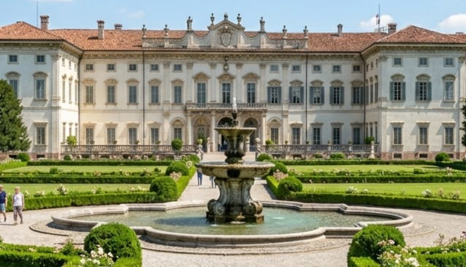 FERRAGOSTO a CORTE. PALAZZO ARESE BORROMEO e VIGEVANO